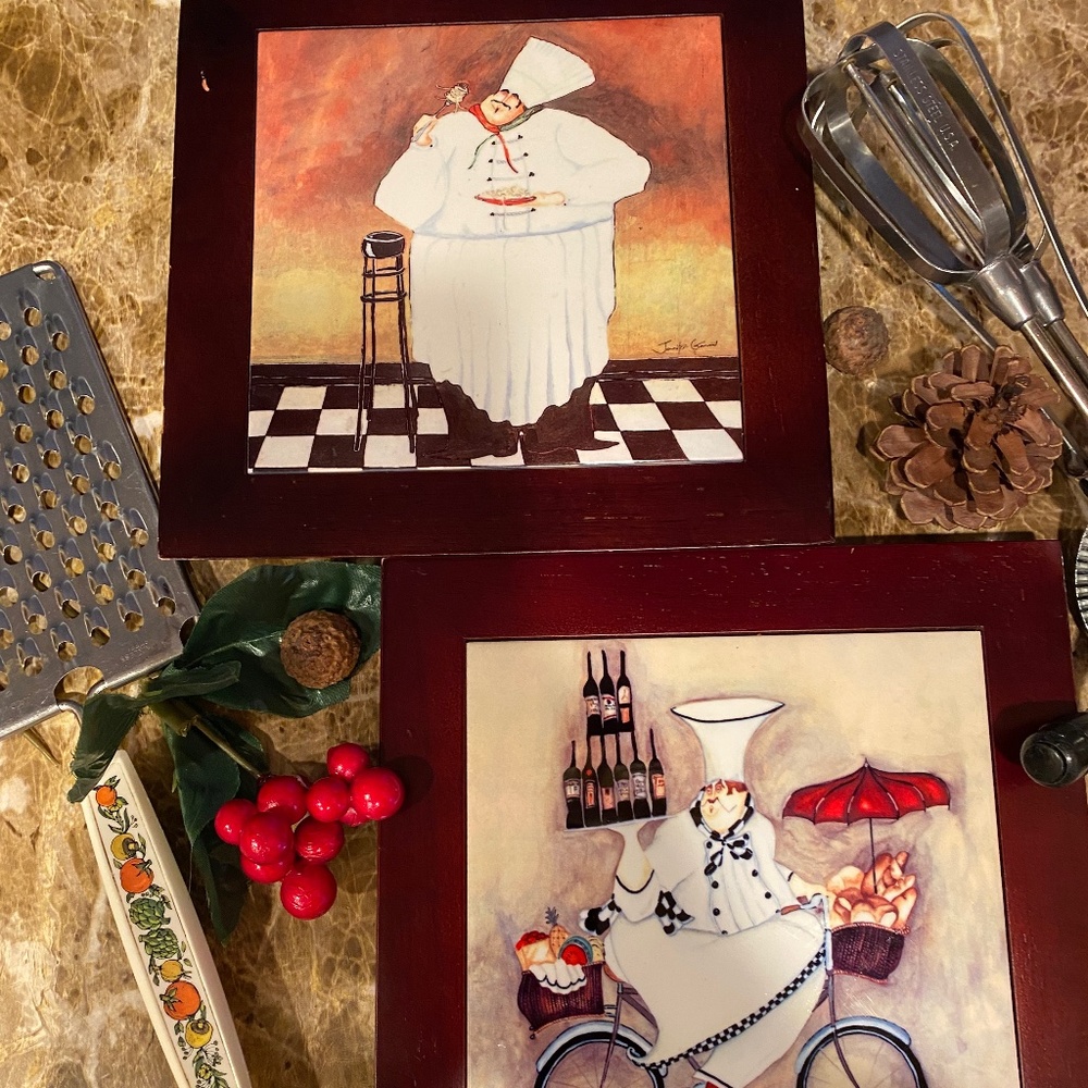 Jennifer Garant Fat Chef on wood